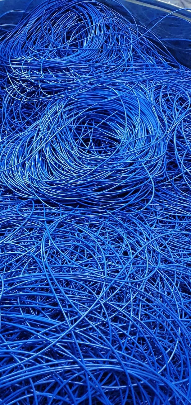 Blue insulated wire manufactured by Elite Cables